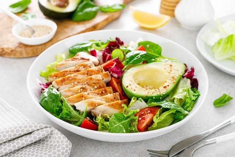 Keto Grilled Chicken Salad