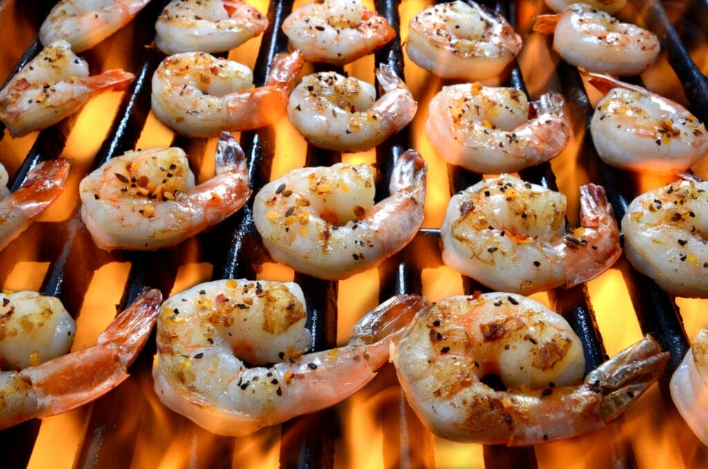 Shrimp grilling