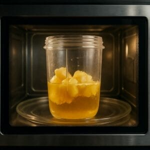 ghee in the microwave